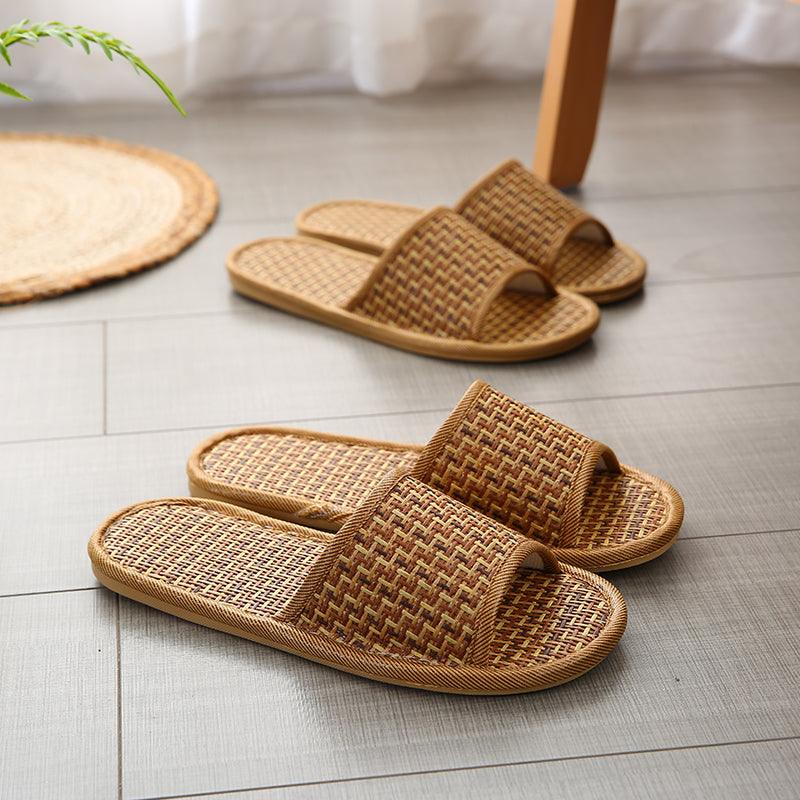 Plum Island Imports™ Woven Rattan Slippers - Plum Island Imports