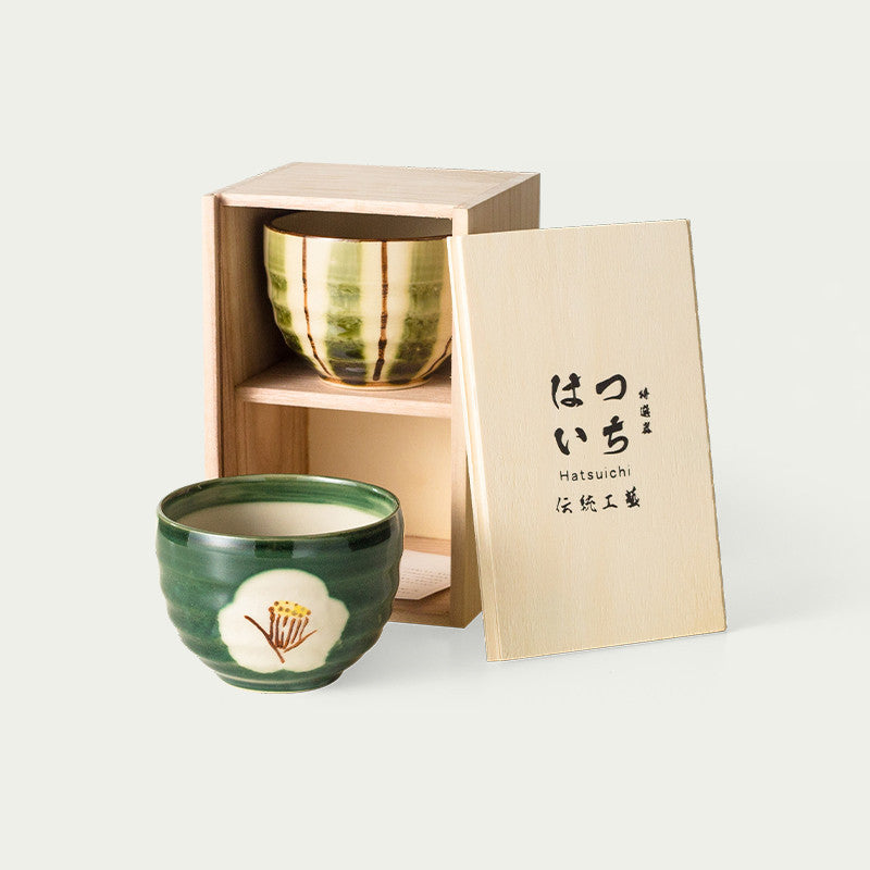 Mino Yaki Rice Bowls - Plum Island Imports