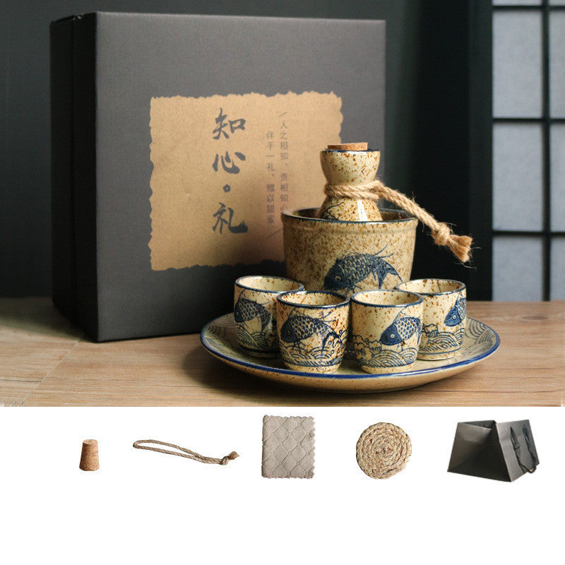 Natsukashii Sake Set - Plum Island Imports