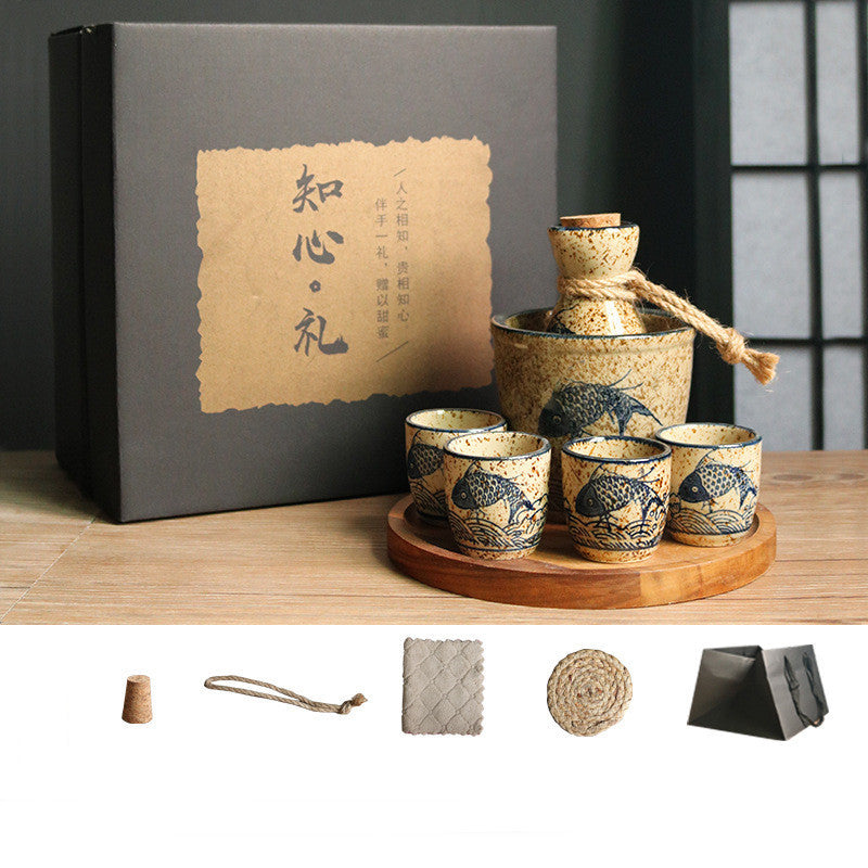 Natsukashii Sake Set - Plum Island Imports