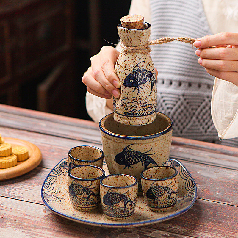 Natsukashii Sake Set - Plum Island Imports