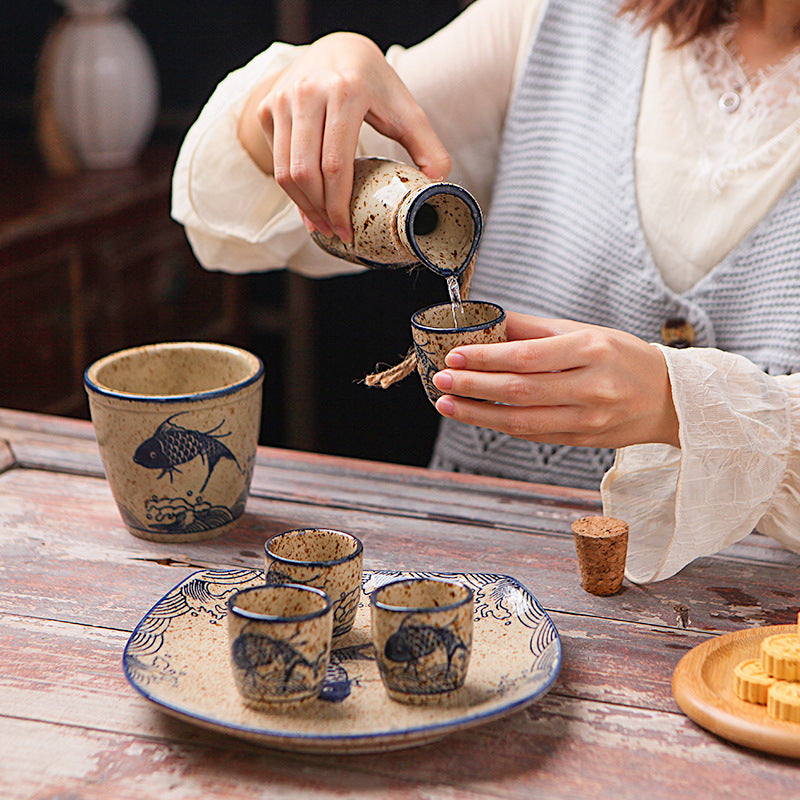 Natsukashii Sake Set - Plum Island Imports