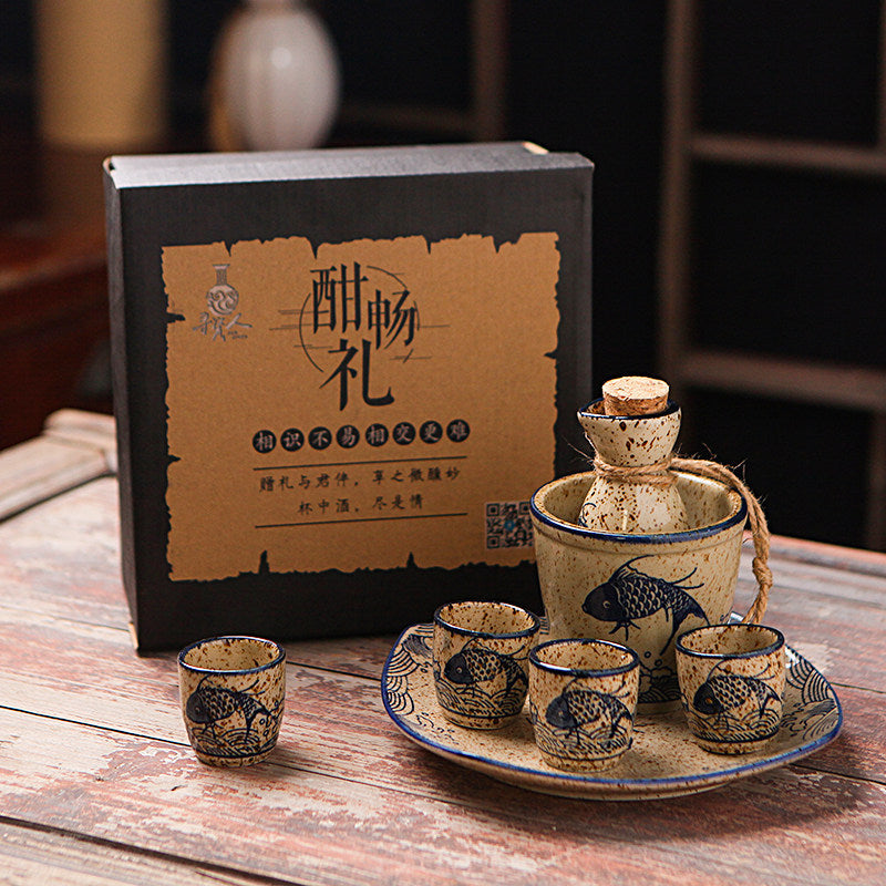 Natsukashii Sake Set - Plum Island Imports