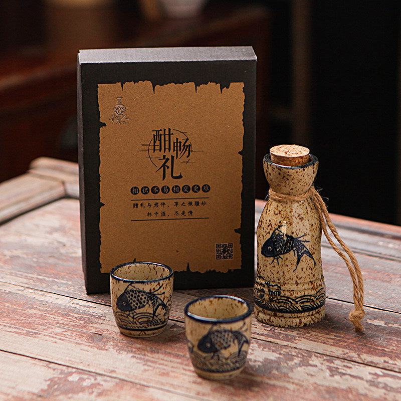 Natsukashii Sake Set - Plum Island Imports