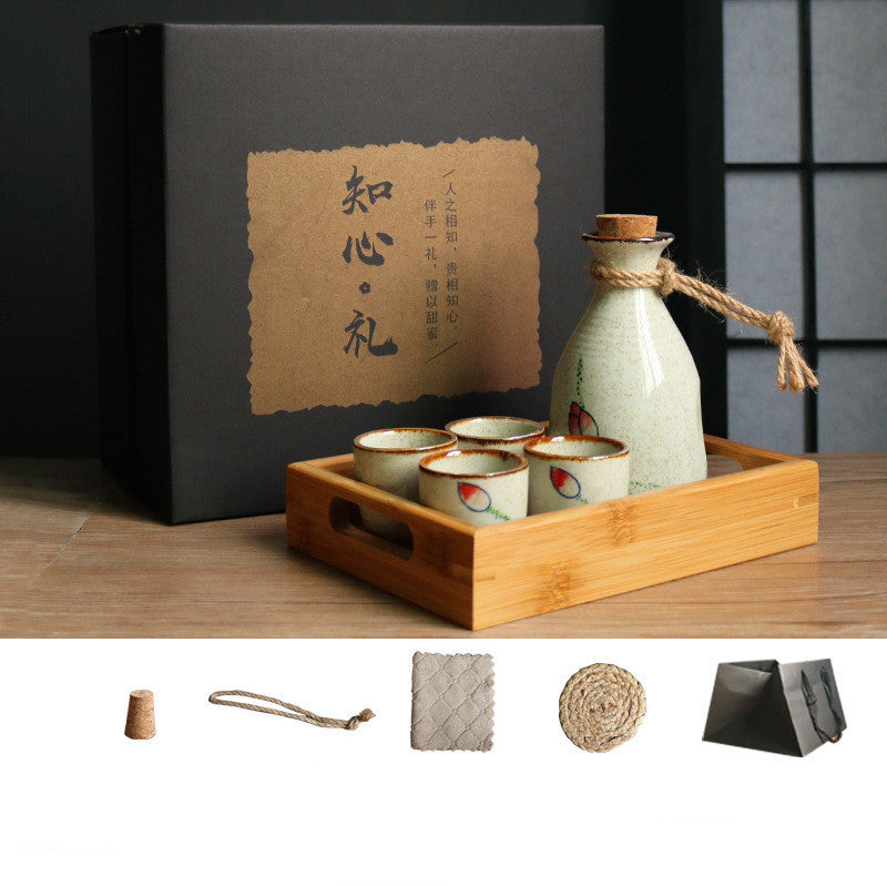 Natsukashii Sake Set - Plum Island Imports