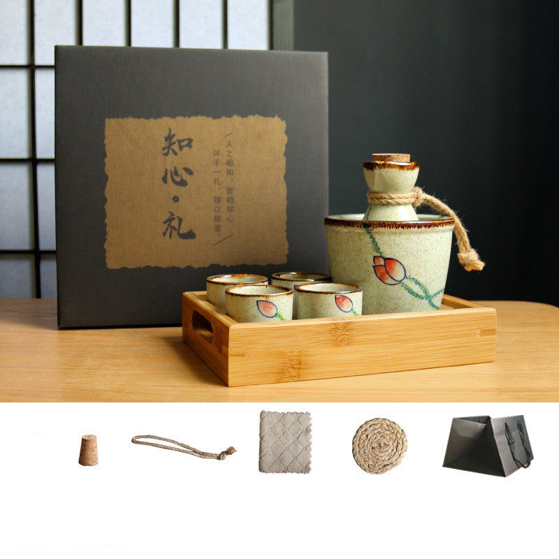 Natsukashii Sake Set - Plum Island Imports