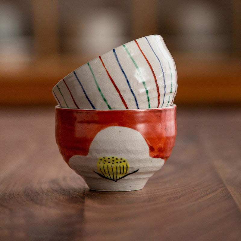 Mino Yaki Rice Bowls - Plum Island Imports