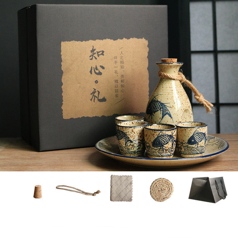 Natsukashii Sake Set - Plum Island Imports