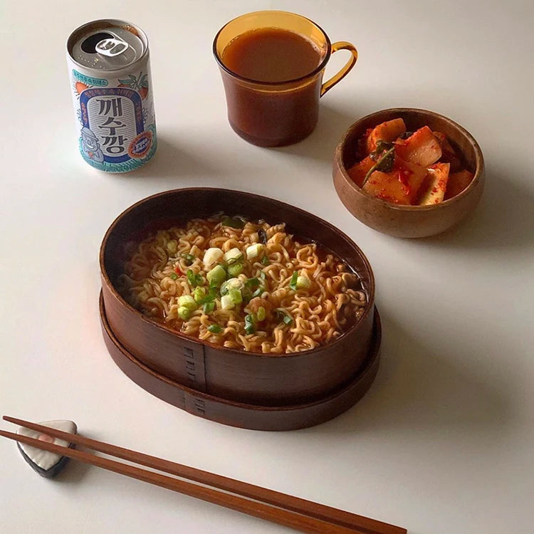 Wooden Bento Box - Plum Island Imports