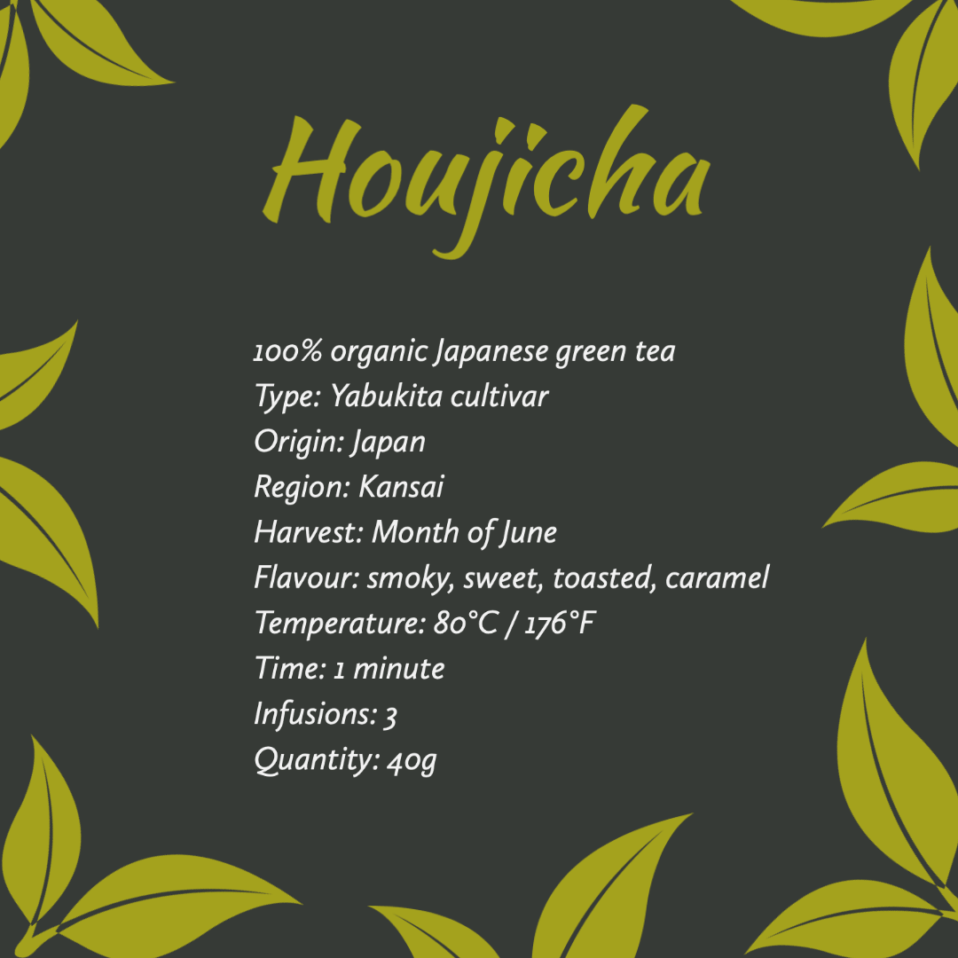 Plum Island Imports™ Houjicha Roasted Green Tea - Plum Island Imports