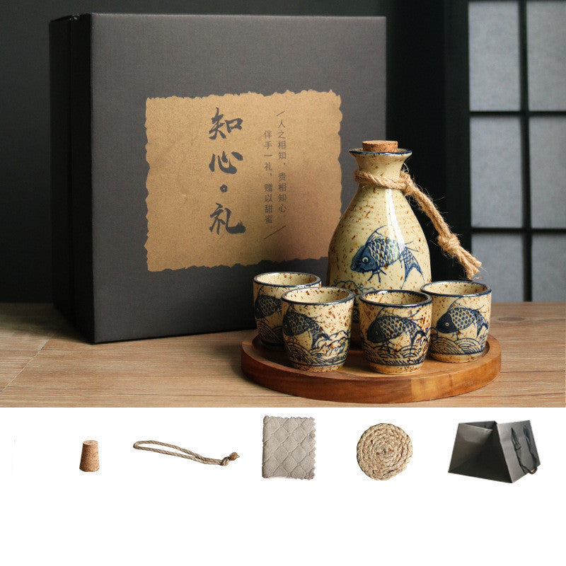 Natsukashii Sake Set - Plum Island Imports