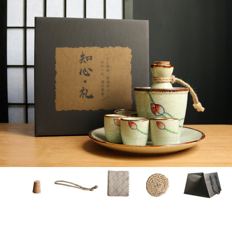 Natsukashii Sake Set - Plum Island Imports