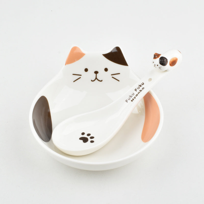 Neko Ceramic Bowl - Plum Island Imports