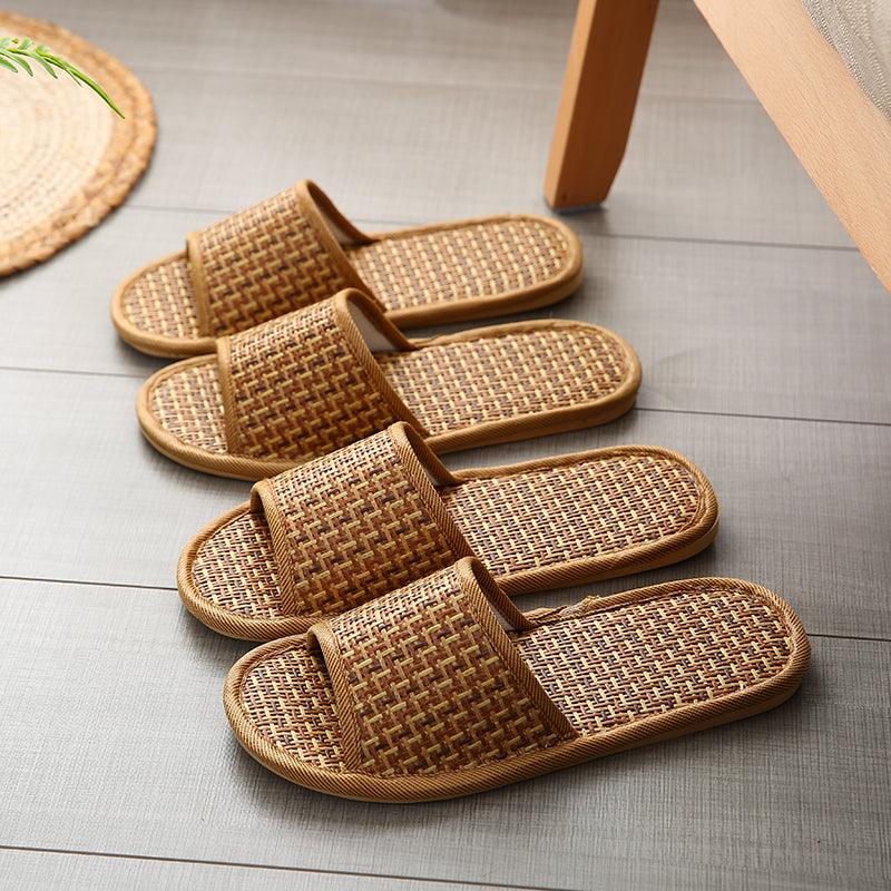 Plum Island Imports™ Woven Rattan Slippers - Plum Island Imports