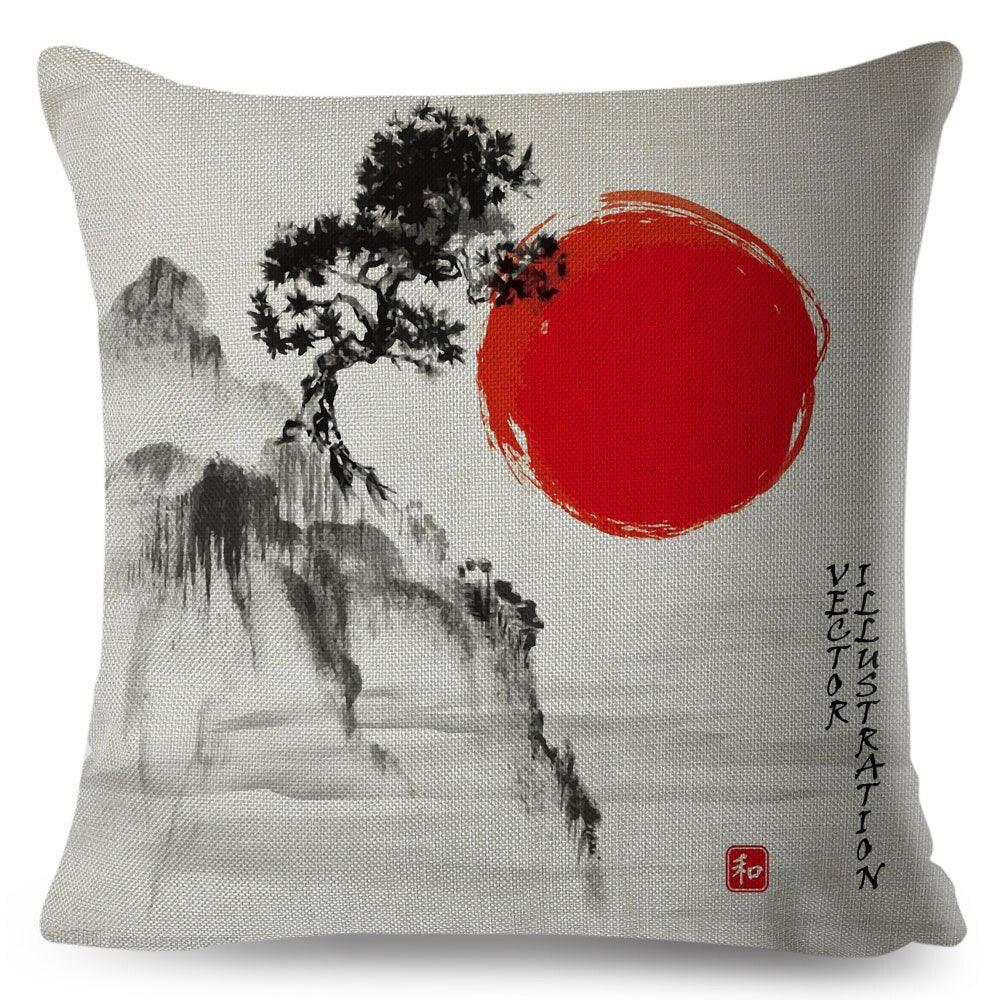 Plum Island Imports™ Japanese Style Cushion Cover - Plum Island Imports