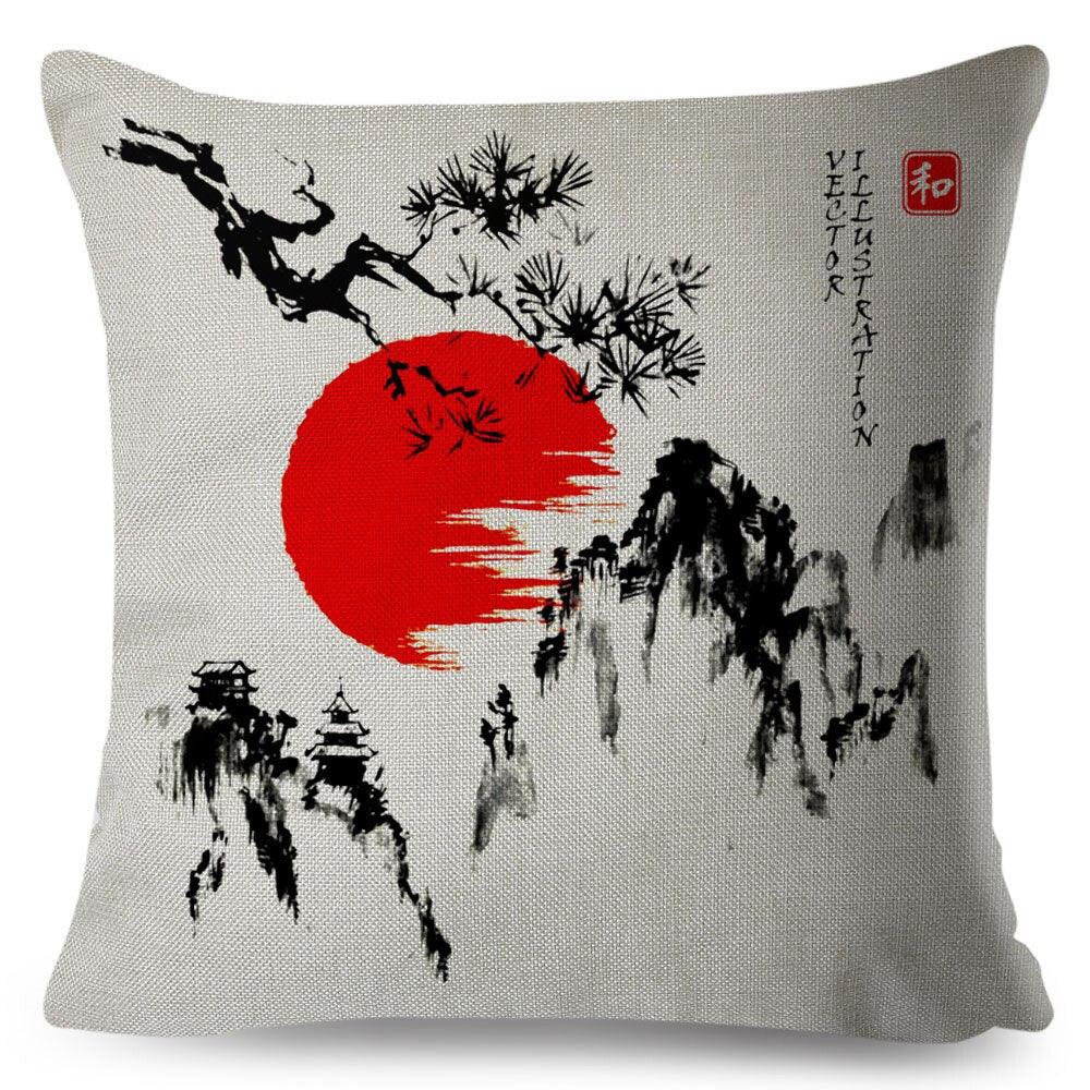 Plum Island Imports™ Japanese Style Cushion Cover - Plum Island Imports