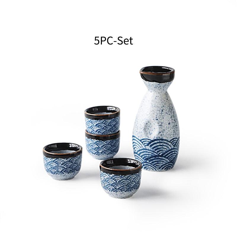 Plum Island Imports™ Nami Sake Set - Plum Island Imports