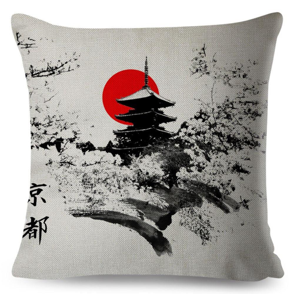 Plum Island Imports™ Japanese Style Cushion Cover - Plum Island Imports