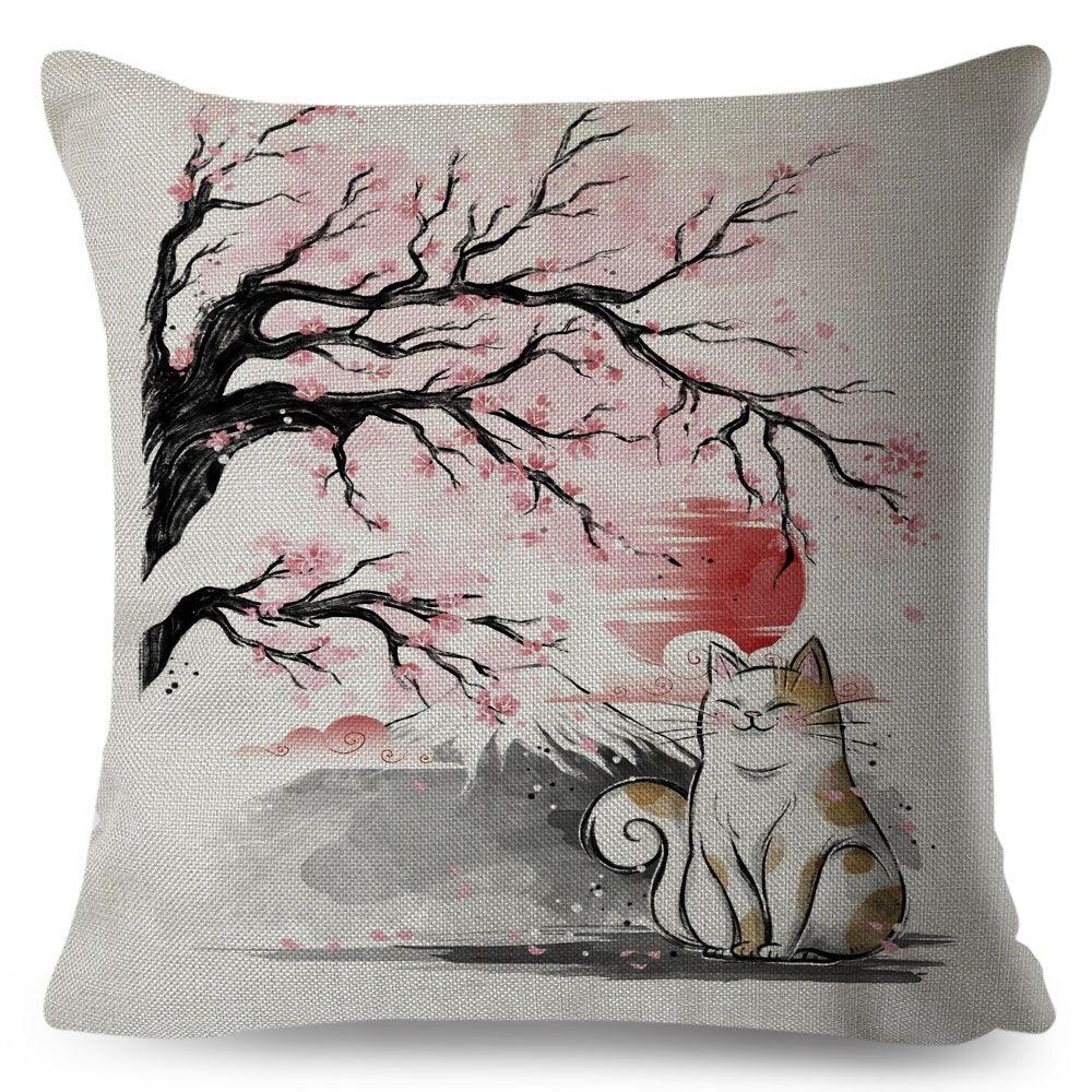 Plum Island Imports™ Japanese Style Cushion Cover - Plum Island Imports