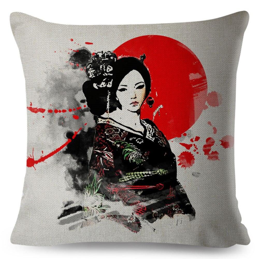 Plum Island Imports™ Japanese Style Cushion Cover - Plum Island Imports