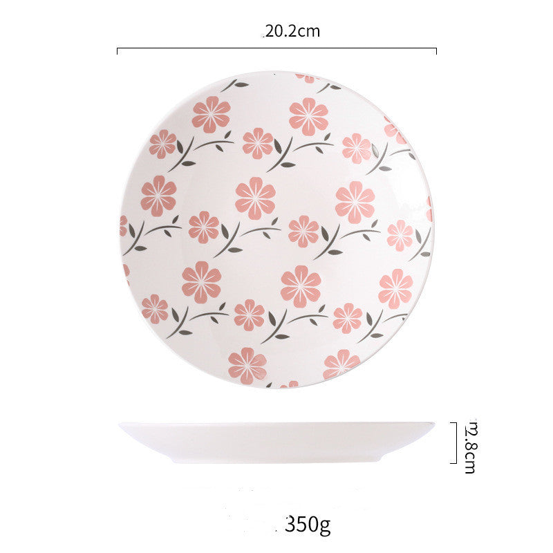 Kasasagi Porcelain Plate - Plum Island Imports