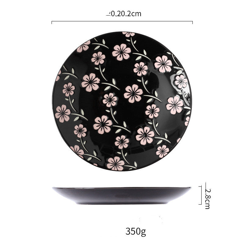 Kasasagi Porcelain Plate - Plum Island Imports
