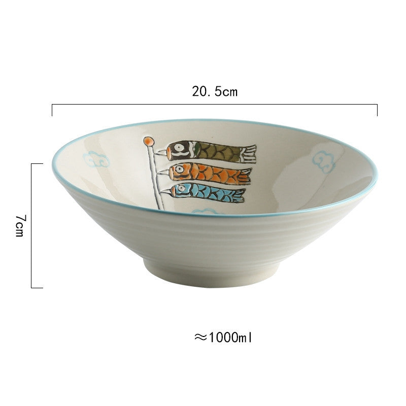Koi Ramen Bowl - Plum Island Imports